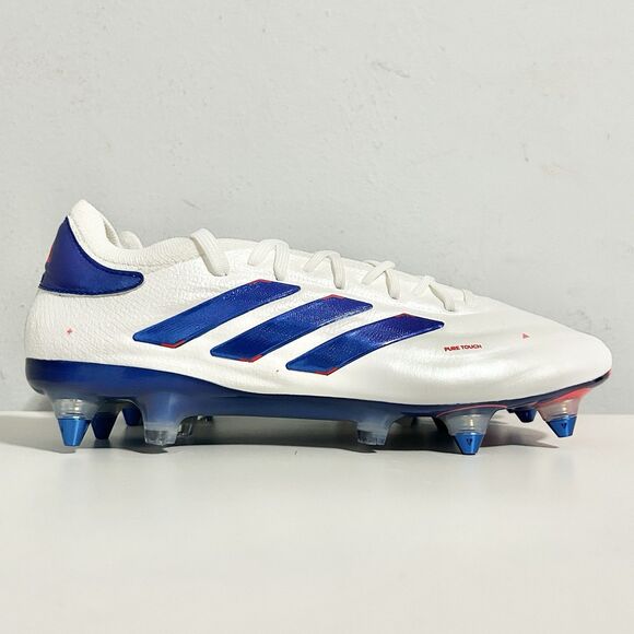 Adidas Copa Pure 2 Elite SG “White Blue” Men’s Size 7 Women’s 8 Soccer Cleats main image 6